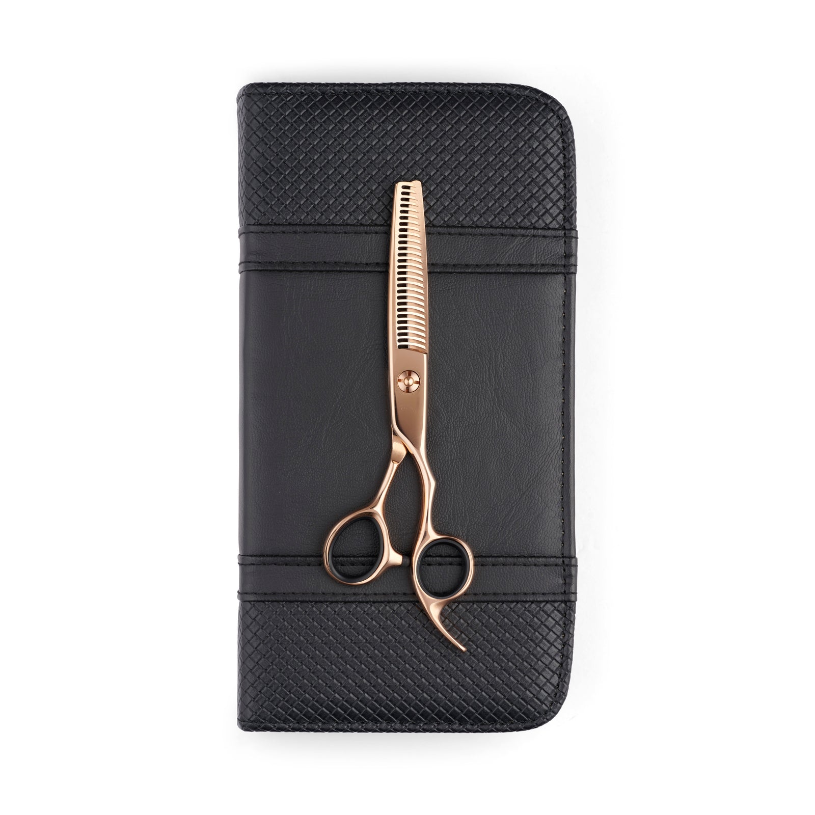 Matsui Lightweight Classic Rose Gold Offset Thinning Scissor (9084393980178)