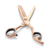 Rockstar Rose Gold Thinning Scissors (8958062854418)