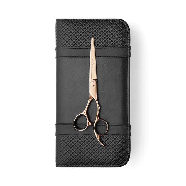 Lefty Matsui VG10 Rose Gold Offset Hairdressing Scissor