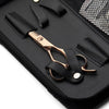 Lefty Matsui VG10 Rose Gold Offset Hairdressing Scissor