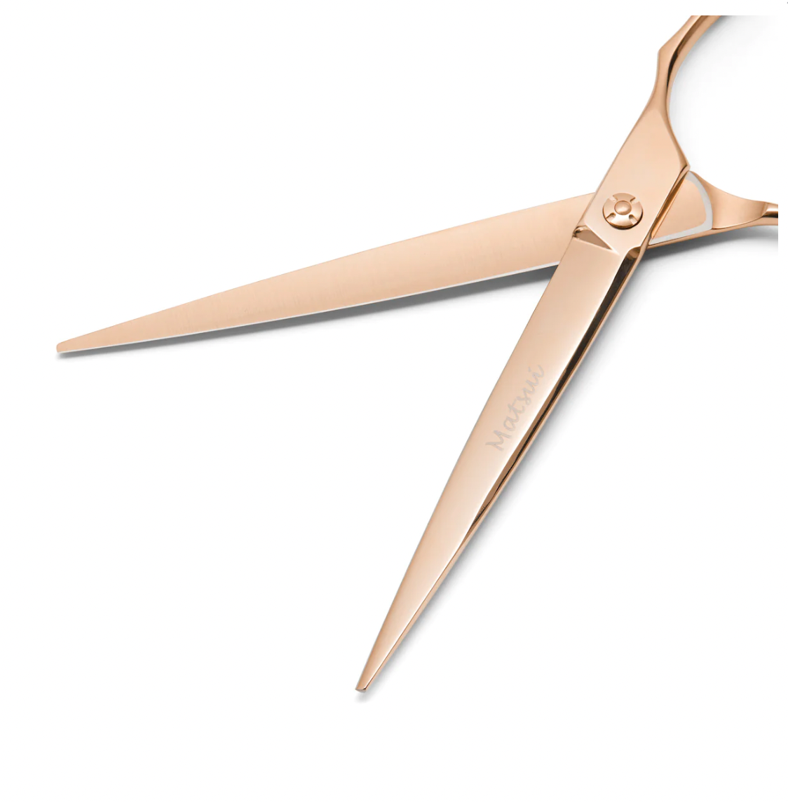 Copy of 7&quot; VG10 Matsui Master Barber Matte black limited edition (8949346795794)