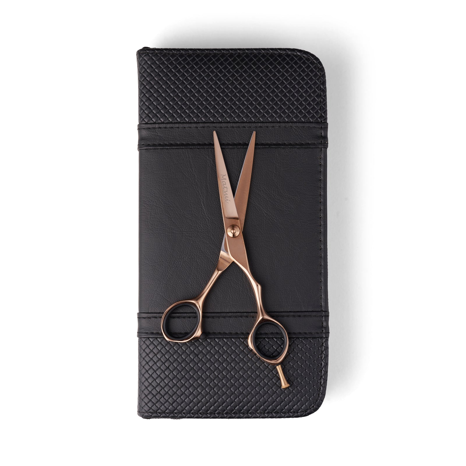 Ultra Light Rose Gold Cutting Scissors (8953384435986)