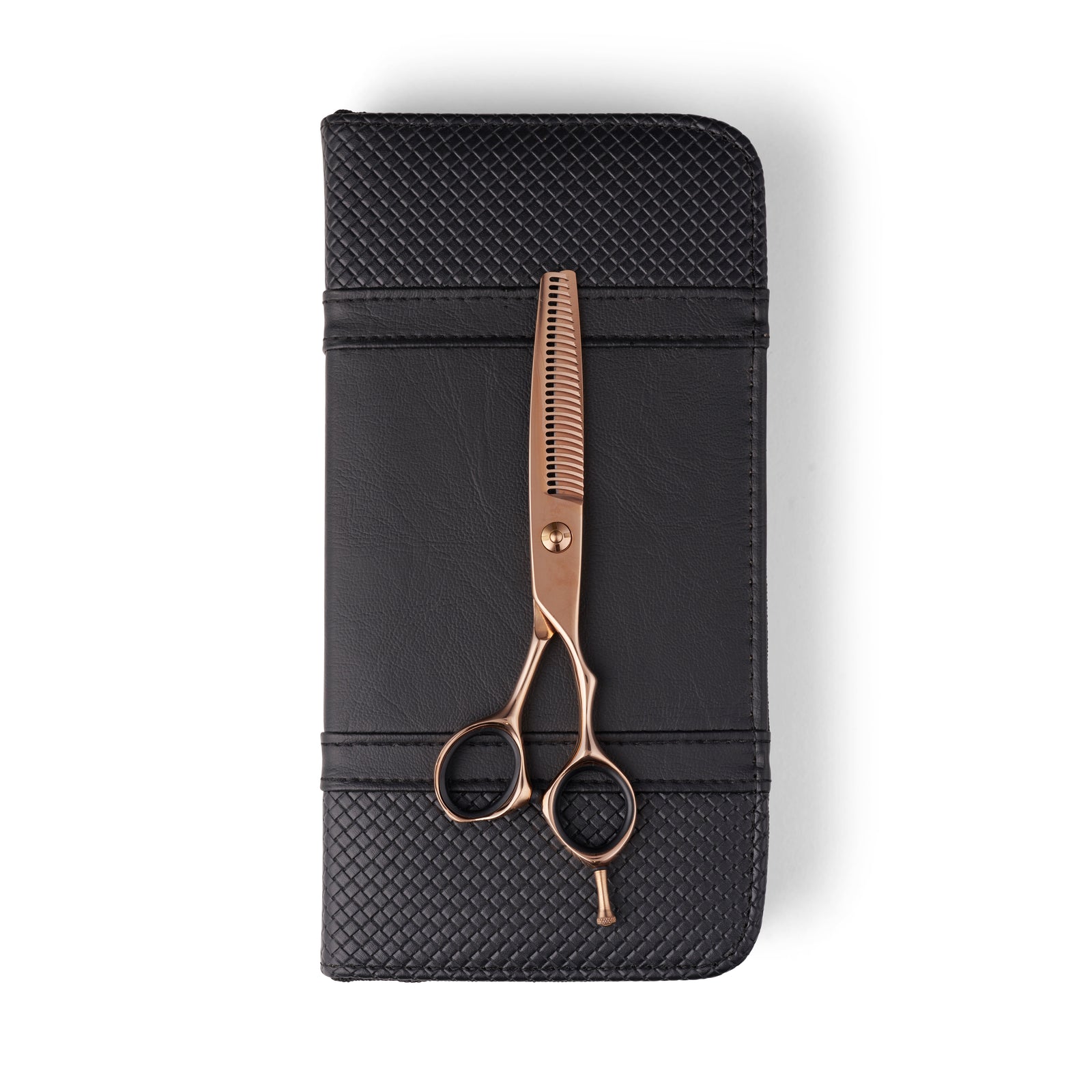Ultra Light Rose Gold Thinning Scissors (8953416319250)