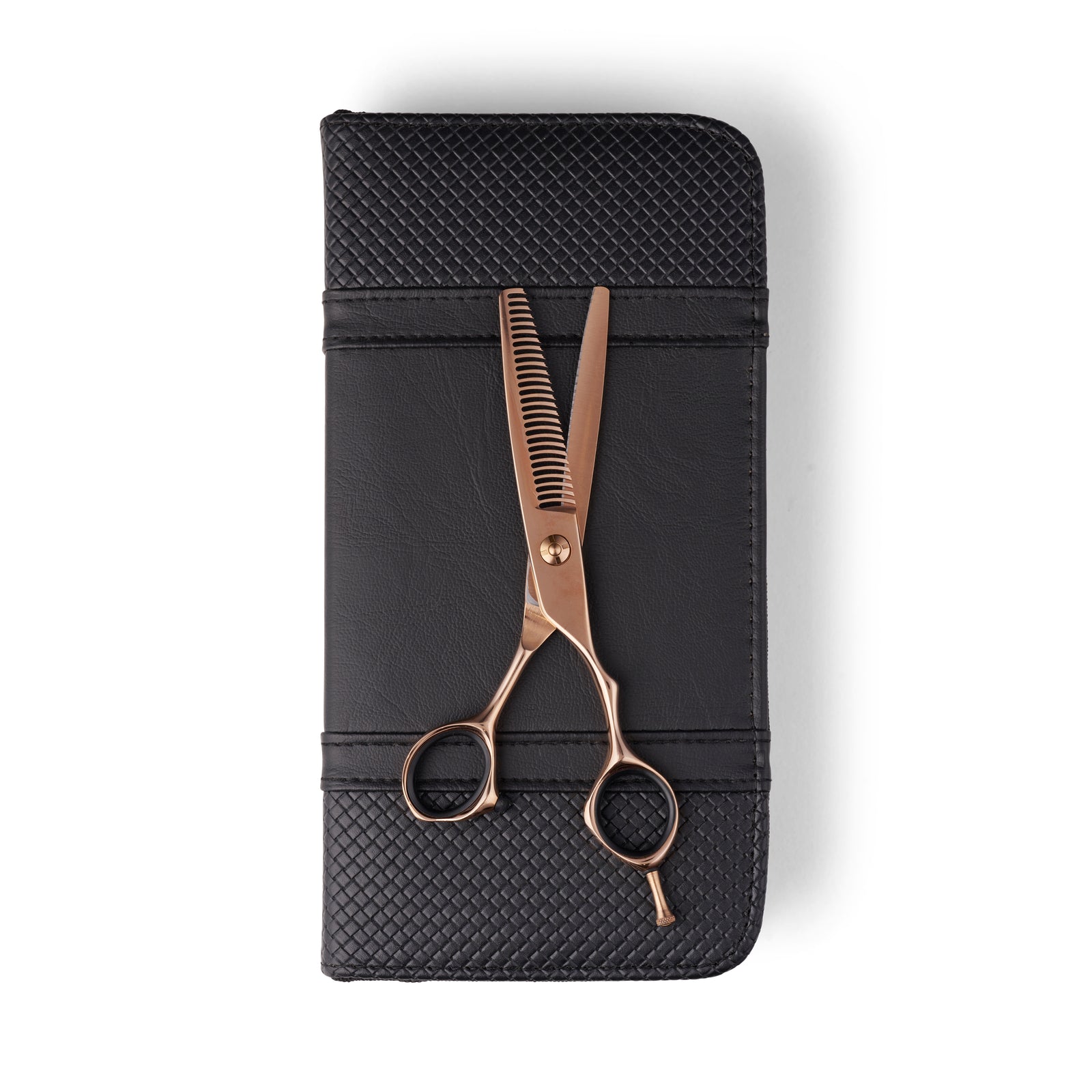 Ultra Light Rose Gold Thinning Scissors (8953416319250)