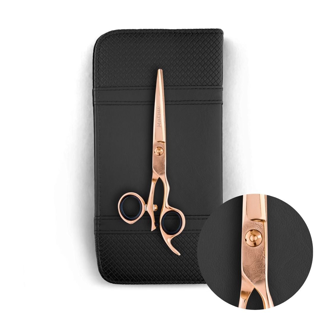 Lefty Matsui Swarovski Pink Scissors & Thinning Shears - Scissor