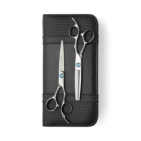 2020 Matsui Swarovski Elegance Limited Edition - Sky Blue Scissor Thinner Combo (1960512684118)