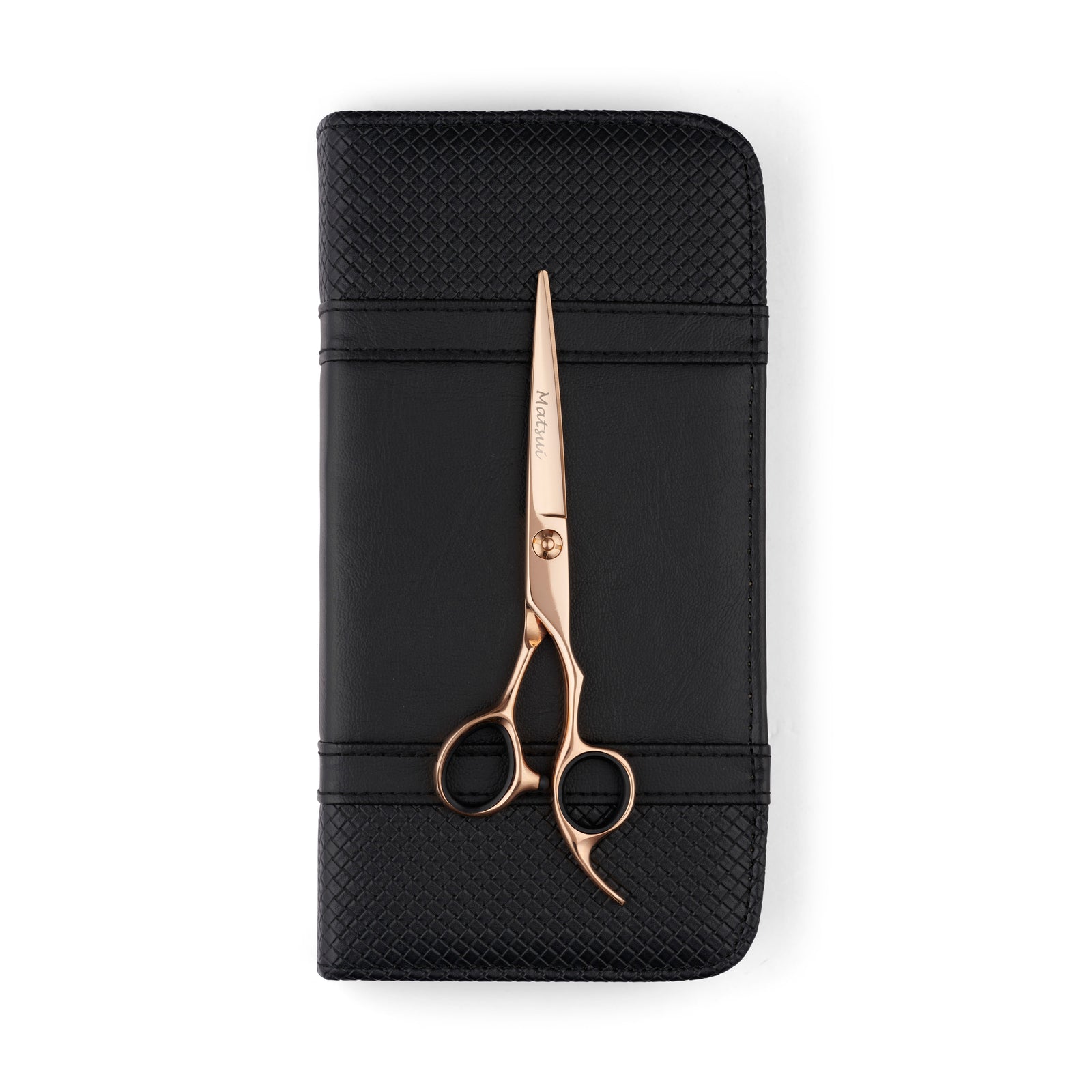 Matsui Lightweight Classic Offset Rose Gold Cutting Scissor (8273488511250)