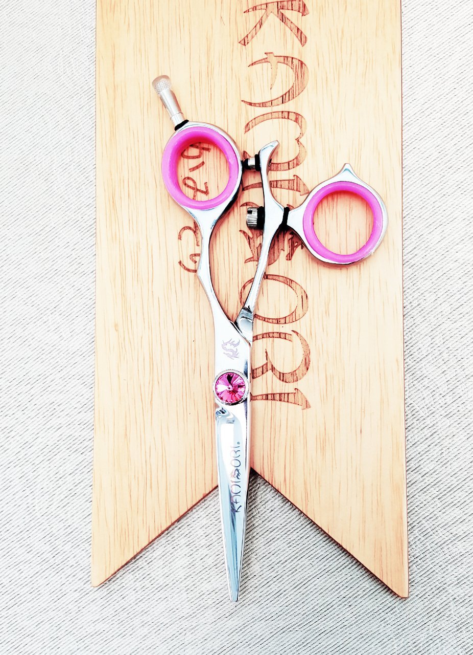 Matsui Rose Gold Swivel 5.5 inch Scissor Thinner Combo