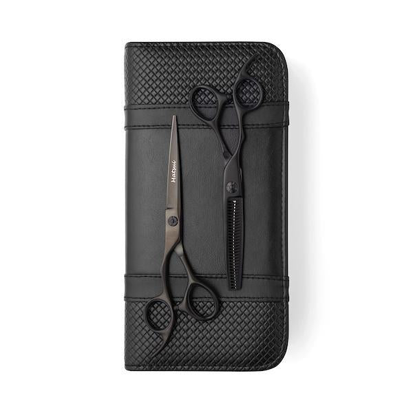 Lefty Matsui Aichei Mountain Matte Black Scissor Thinner Combo (1965732003926)
