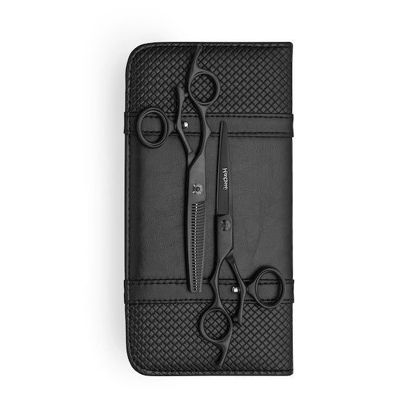 Matsui Swivel Matte Black Lefty Scissor Thinner Combo (6772766933078)