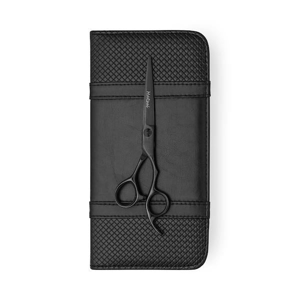 2020 Matsui Matte Black Damascus Offset Scissor (1979380400214)