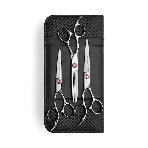 2022 Lefty Matsui Swarovski Elegance Pink Scissors, Triple Set (Limited Edition) (4864567148630)