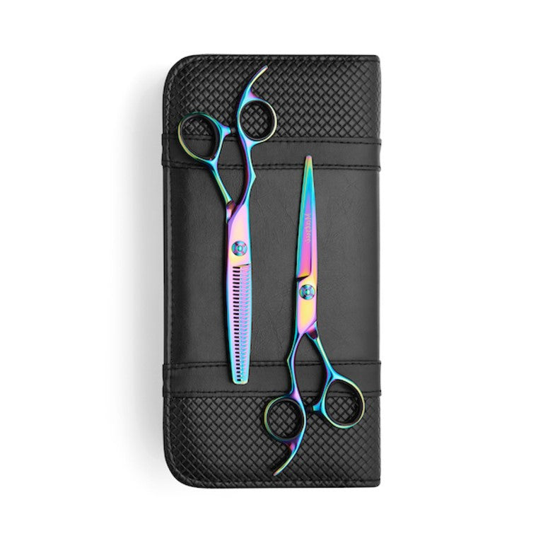 Lefty Matsui Rainbow Scissor Thinner Combo (4337281433686)