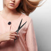 Lefty Matsui VG10 Matte Black Offset Hairdressing Scissor (6812442296406)