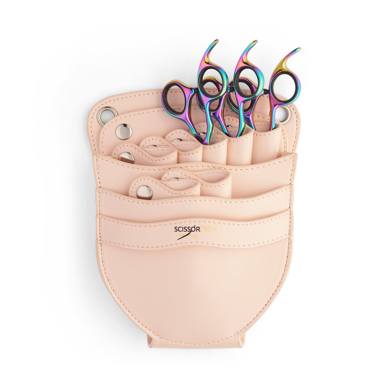 Peach Hairdressing Scissor Pouch Holster (6729415032918)