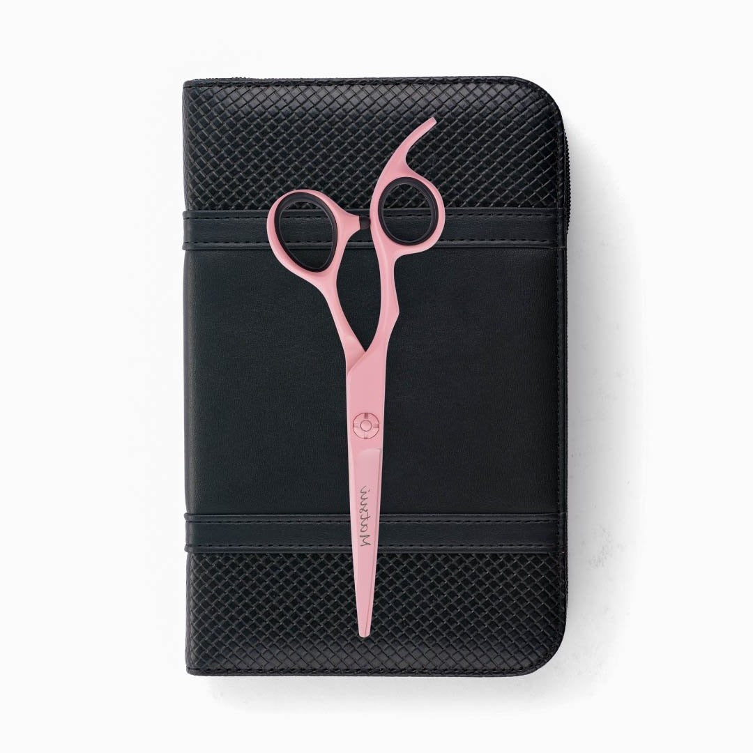 Lefty Matsui Pastel Pink Hair Cutting Scissor (8004024434962)