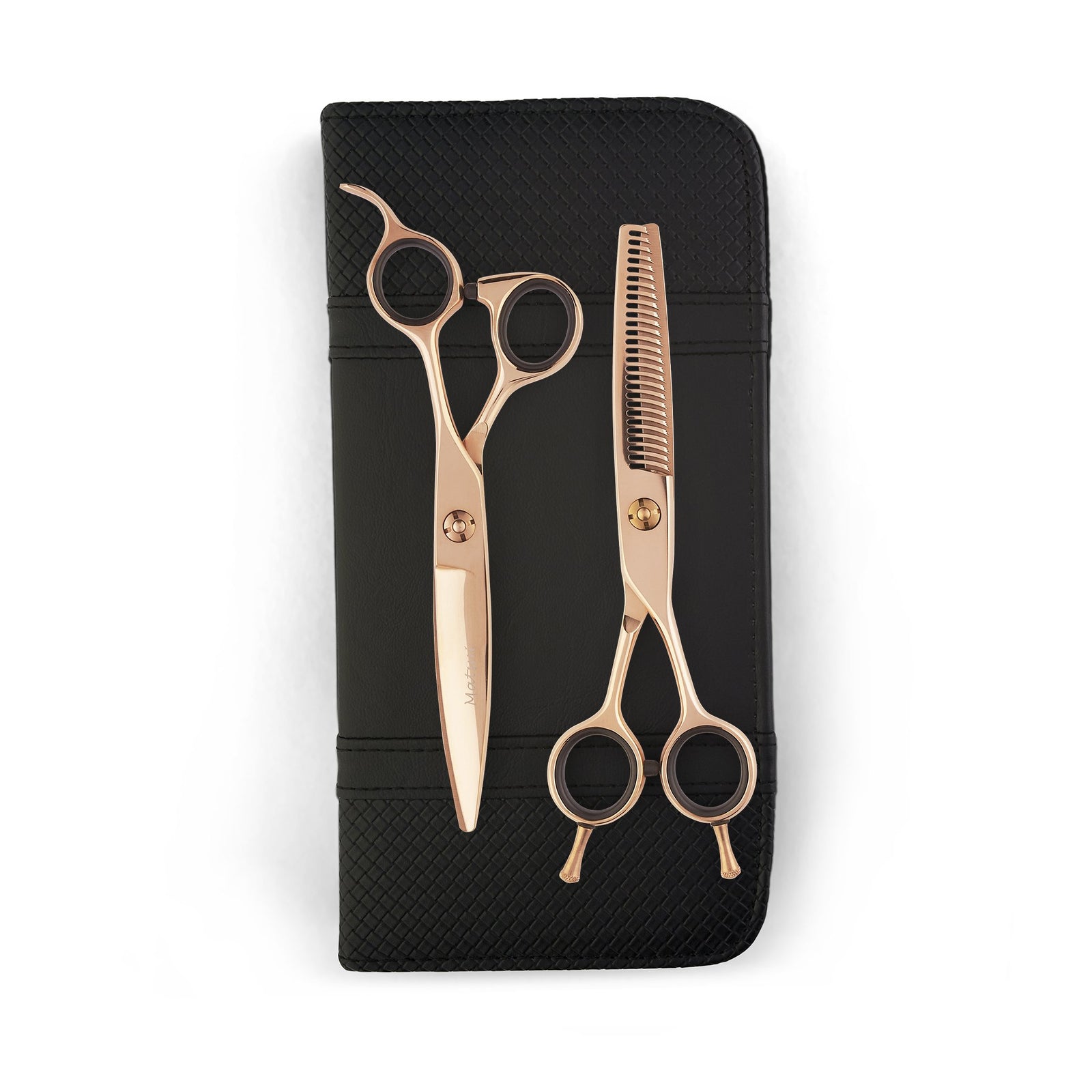 Matsui VG10 Slider Scissor Thinner Combo - Rose Gold (4895626231894)