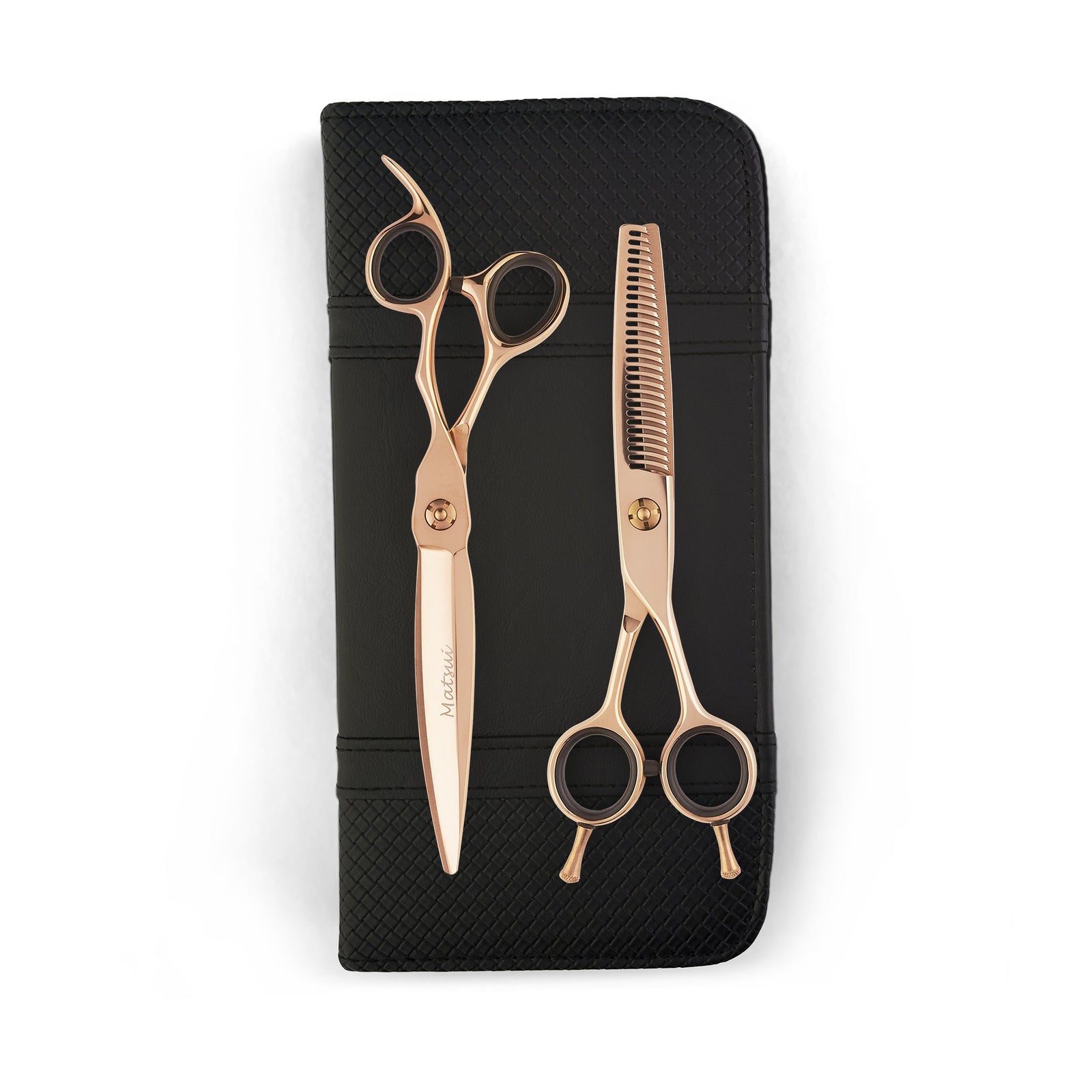 Matsui VG10 Sword Scissor Thinner Combo - Rose Gold (4895702712406)