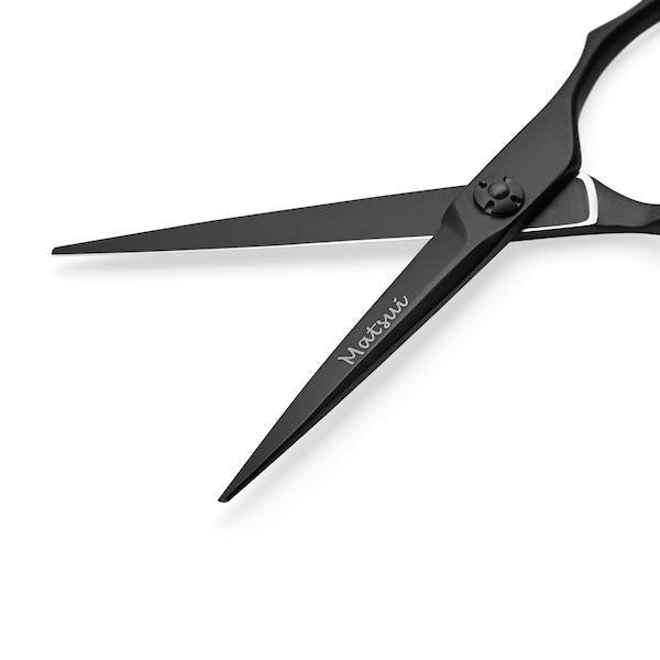 Matsui Matte Black VG10 Offset scissor (1959686176854)